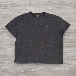 POLO RALPH LAUREN Mens Gray Short Sleeve T-Shirt Top Mens XXL